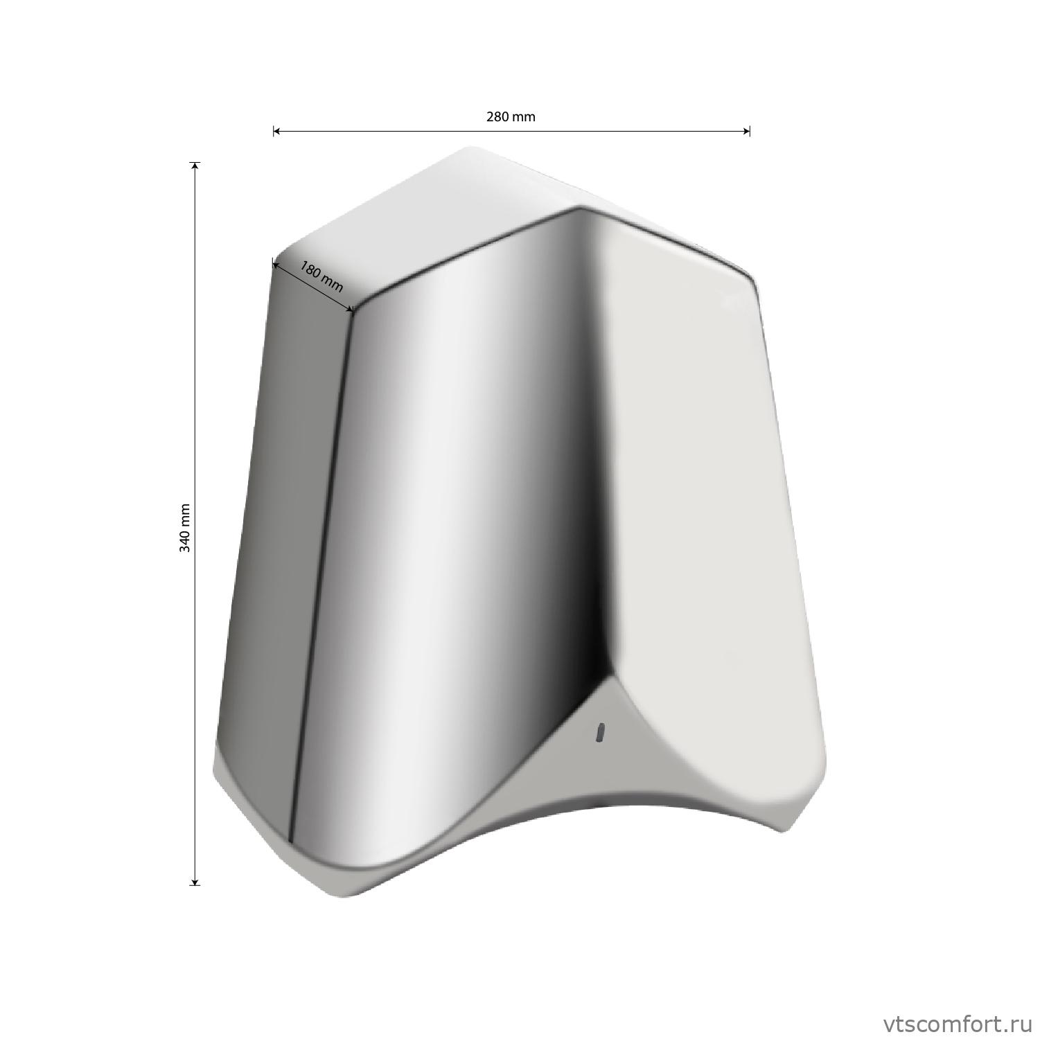 Фото GFmark 6869 высокоскоростная сушилка для рук 1100Вт сталь Изображение GFmark 6869 высокоскоростная сушилка для рук 1100Вт сталь