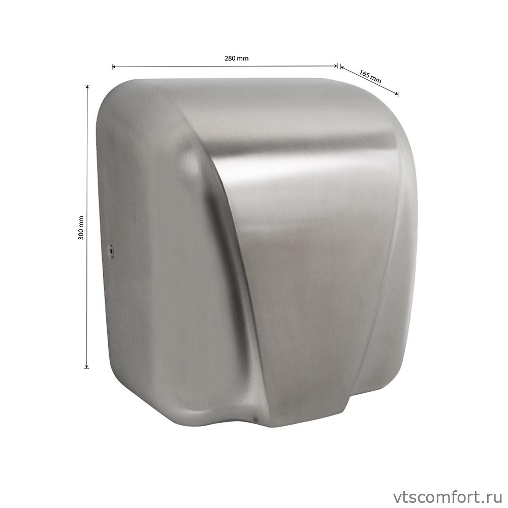 Фото GFmark 6953 высокоскоростная сушилка для рук 1800W матовая сталь Изображение GFmark 6953 высокоскоростная сушилка для рук 1800W матовая сталь