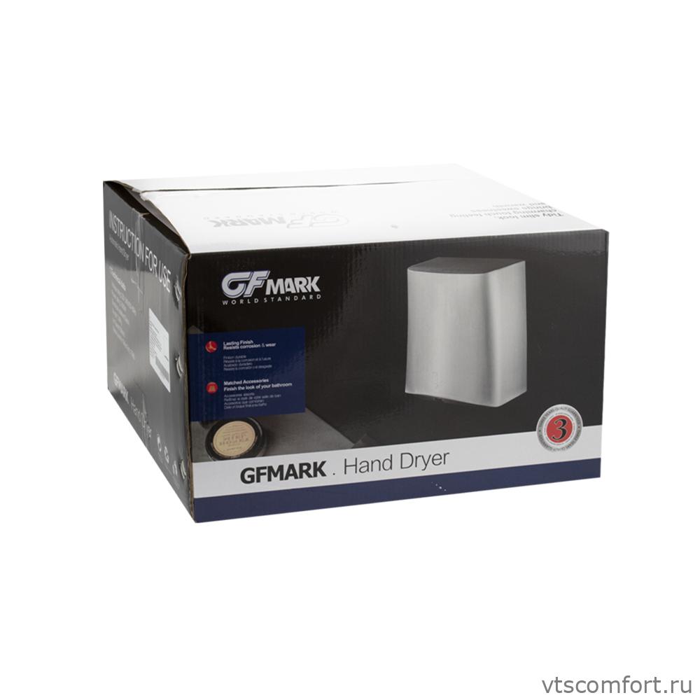 Фото GFmark 6954 высокоскоростная сушилка для рук V-windblade 2000W матовая сталь Изображение GFmark 6954 высокоскоростная сушилка для рук V-windblade 2000W матовая сталь