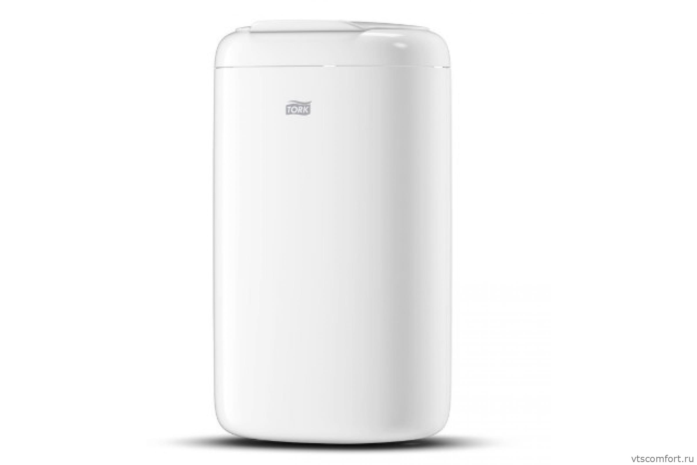 Фото Корзина для мусора 5 л пластик TORK 564000 белая система B3 Изображение Корзина для мусора 5 л пластик TORK 564000 белая система B3