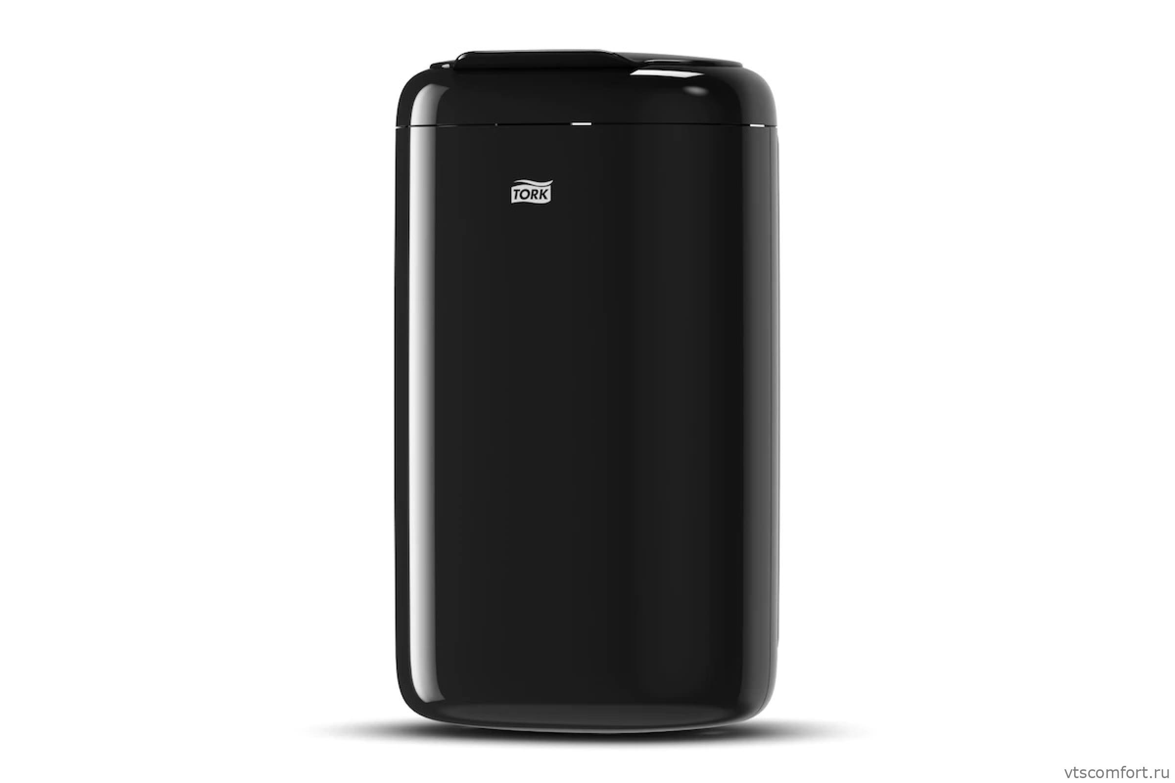Фото Корзина для мусора 5 л пластик TORK 564008 черная система B3 Изображение Корзина для мусора 5 л пластик TORK 564008 черная система B3