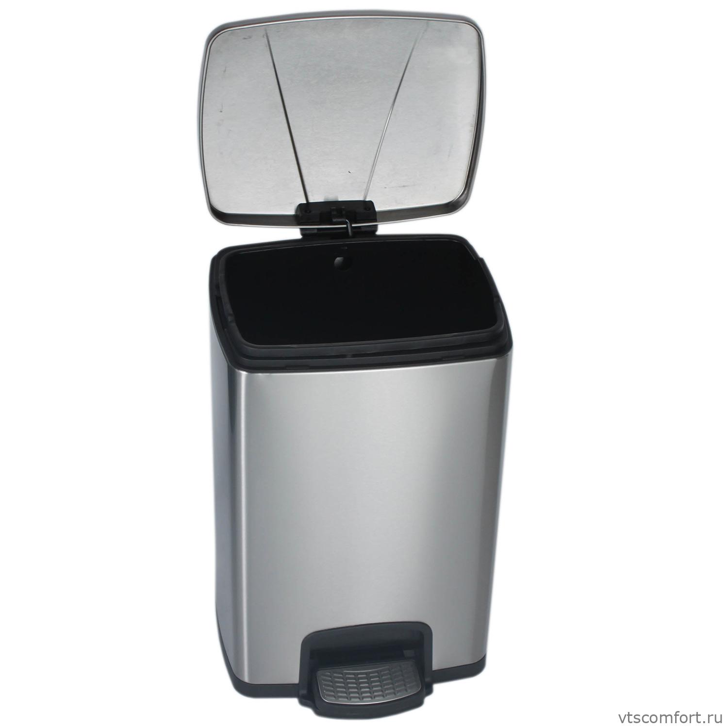 Фото Ksitex SGB-20M урна для мусора с педалью матовая 20 литров Изображение Ksitex SGB-20M урна для мусора с педалью матовая 20 литров