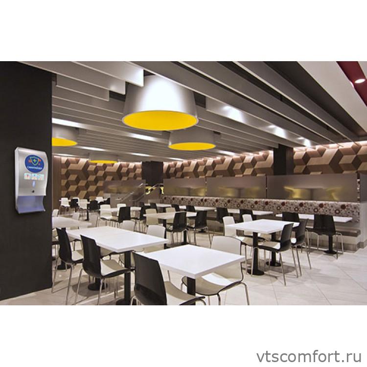 Фото Liscom Дозатор для антисептика сенсорный 5000 мл настенный металлический Изображение Liscom Дозатор для антисептика сенсорный 5000 мл настенный металлический