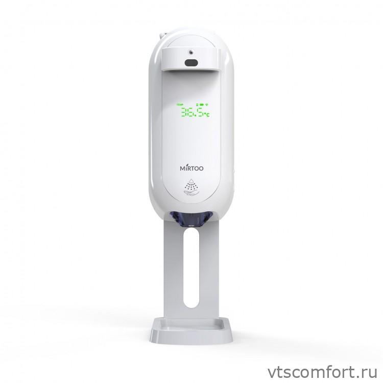 Фото MIRTOO 002TM дозатор для антисептика 1100 мл с измерением температуры Изображение MIRTOO 002TM дозатор для антисептика 1100 мл с измерением температуры