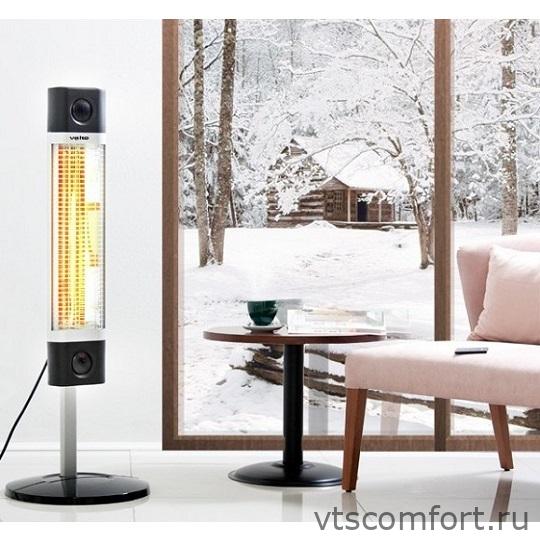 Фото Напольный инфракрасный обогреватель Veito CH1800 XE black Изображение Напольный инфракрасный обогреватель Veito CH1800 XE black
