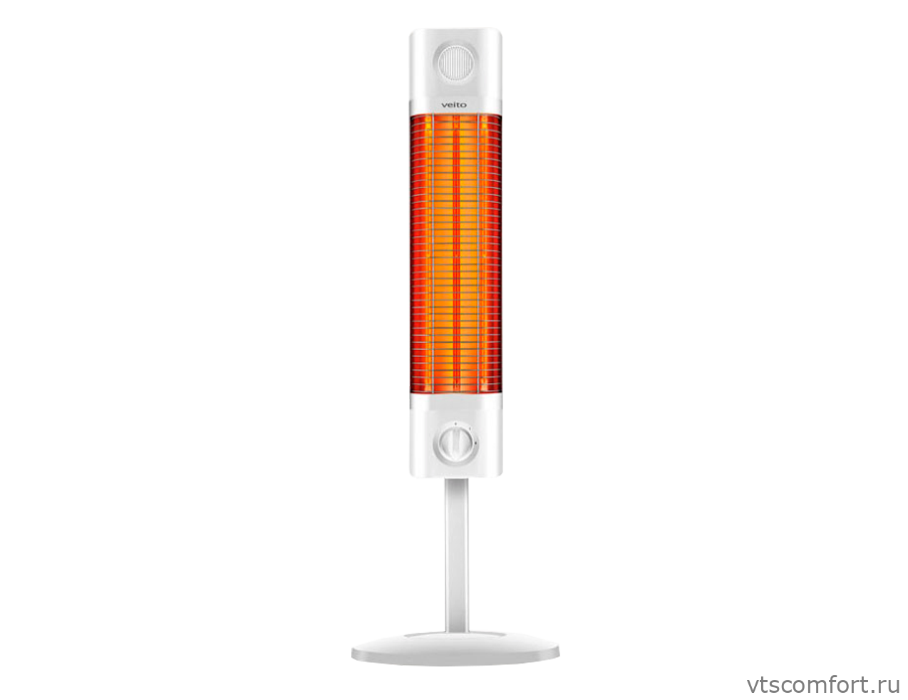 Фото Напольный инфракрасный обогреватель Veito CH1800 XE white Изображение Напольный инфракрасный обогреватель Veito CH1800 XE white