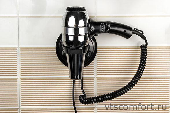 Фото NOFER 02057.B Фен для волос настенный антивандальный с регулировкой температуры Изображение NOFER 02057.B Фен для волос настенный антивандальный с регулировкой температуры