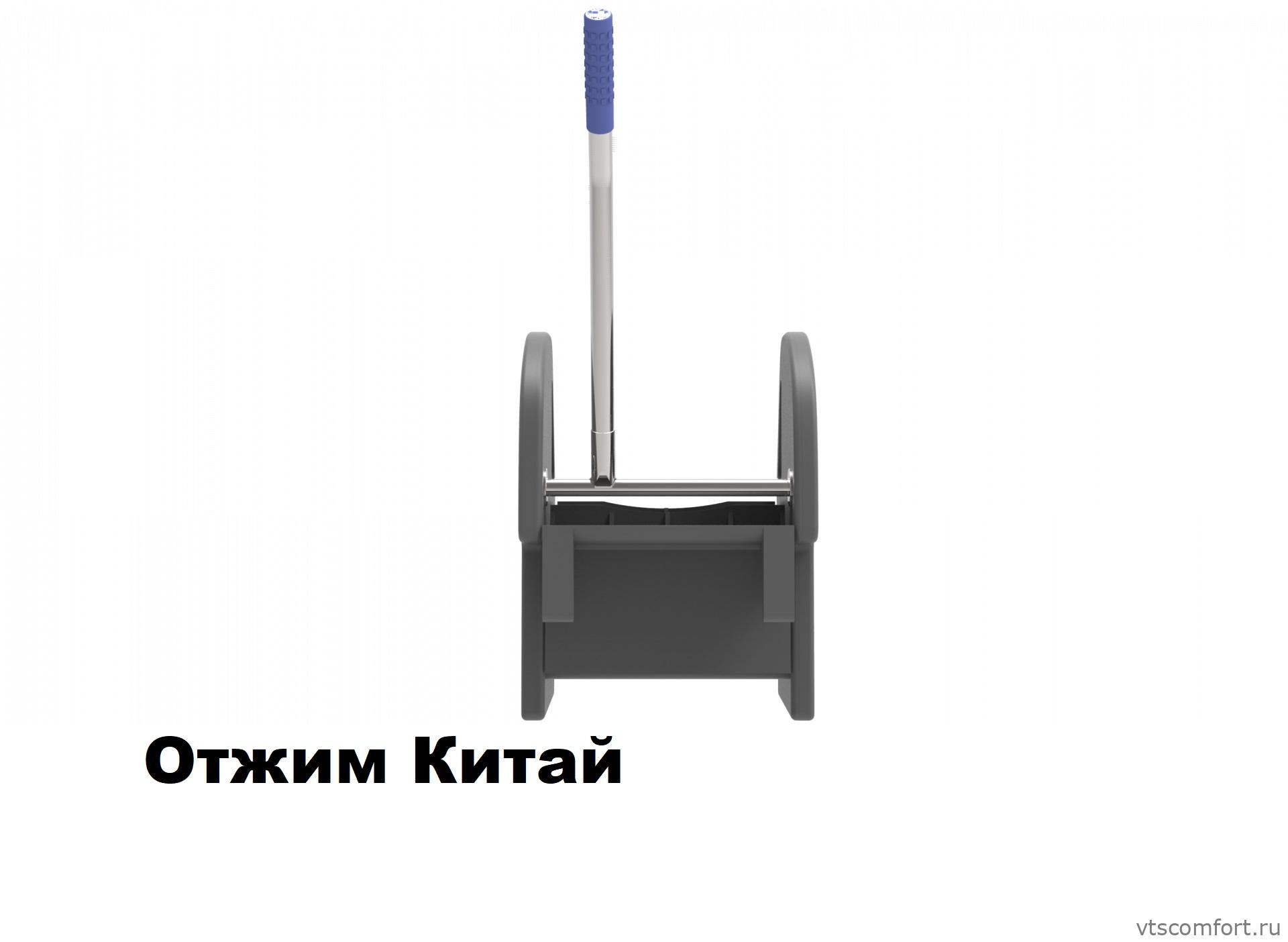 Фото Уборочная тележка Metal Clean Луиза Эконом Изображение Уборочная тележка Metal Clean Луиза Эконом