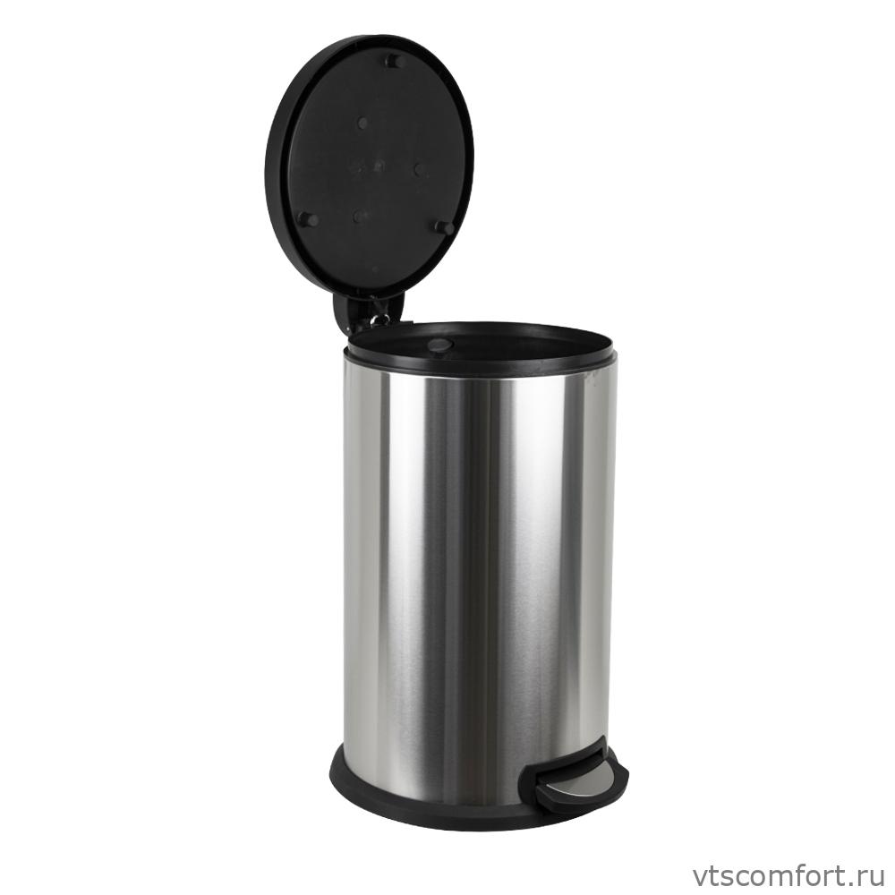 Фото САНАКС 10117 Ведро для круглое с педалью 40 литров с утрамбовочным механизмом Изображение САНАКС 10117 Ведро для круглое с педалью 40 литров с утрамбовочным механизмом