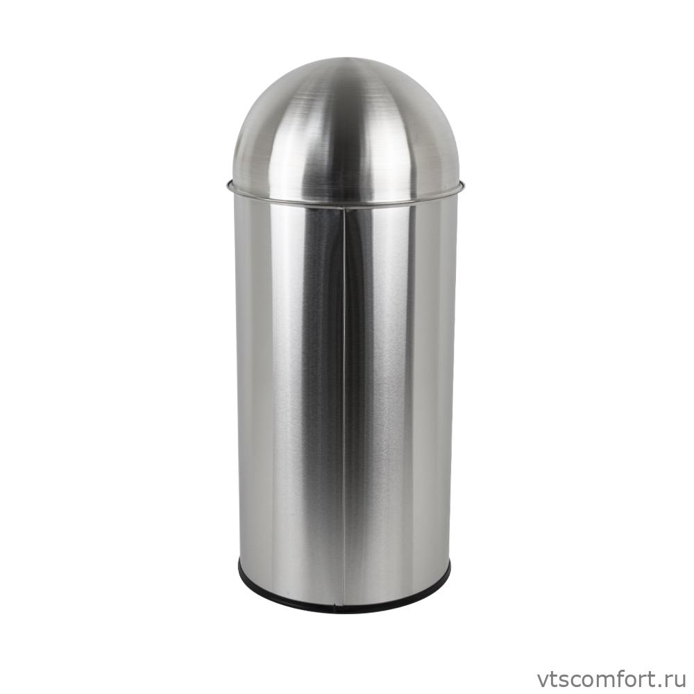 Фото САНАКС 11225 Бак Push bin для мусора из нержавеющей стали 25 литров Изображение САНАКС 11225 Бак Push bin для мусора из нержавеющей стали 25 литров
