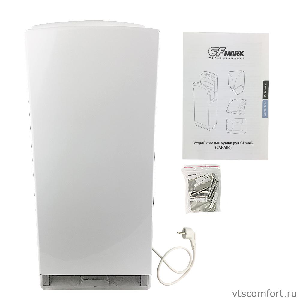 Фото САНАКС 6993 2000Вт погружная сушилка для рук белая Изображение САНАКС 6993 2000Вт погружная сушилка для рук белая