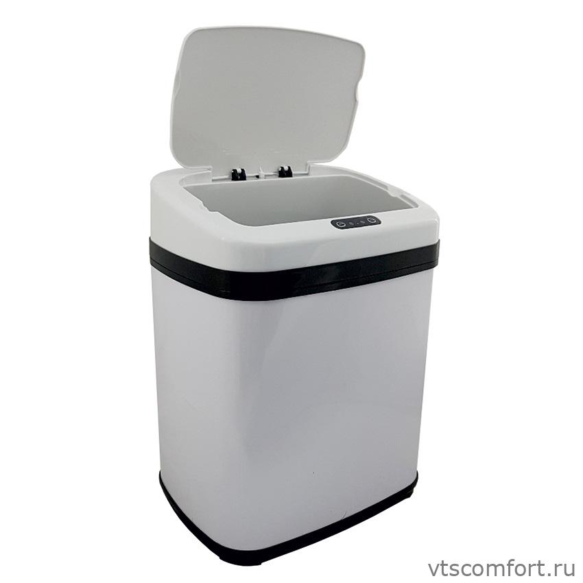 Фото Сенсорная урна Ksitex AGB-20W белая 20 литров металл Изображение Сенсорная урна Ksitex AGB-20W белая 20 литров металл