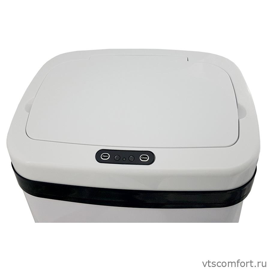 Фото Сенсорная урна Ksitex AGB-20W белая 20 литров металл Изображение Сенсорная урна Ksitex AGB-20W белая 20 литров металл