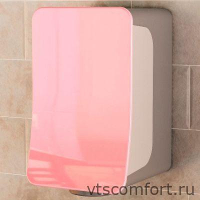 Фото Сушилка для рук NOFER Fusion 01871.PK Розовая пластик автоматическая Изображение Сушилка для рук NOFER Fusion 01871.PK Розовая пластик автоматическая