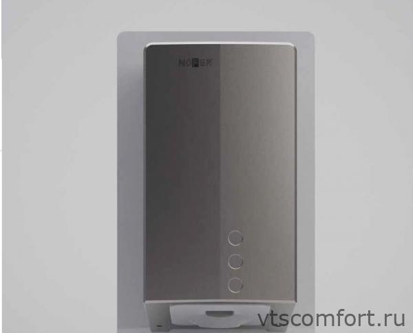 Фото Сушилка для рук NOFER FUGA evo 01831.S сталь матовая автоматическая Изображение Сушилка для рук NOFER FUGA evo 01831.S сталь матовая автоматическая