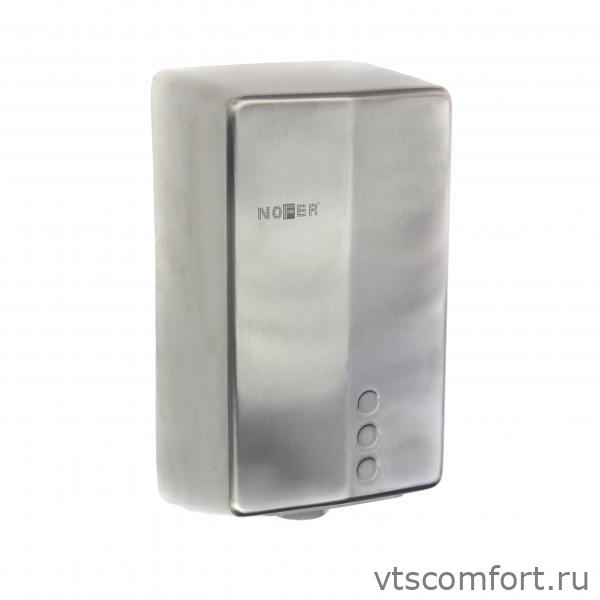 Фото Сушилка для рук NOFER FUGA evo 01831.S сталь матовая автоматическая Изображение Сушилка для рук NOFER FUGA evo 01831.S сталь матовая автоматическая