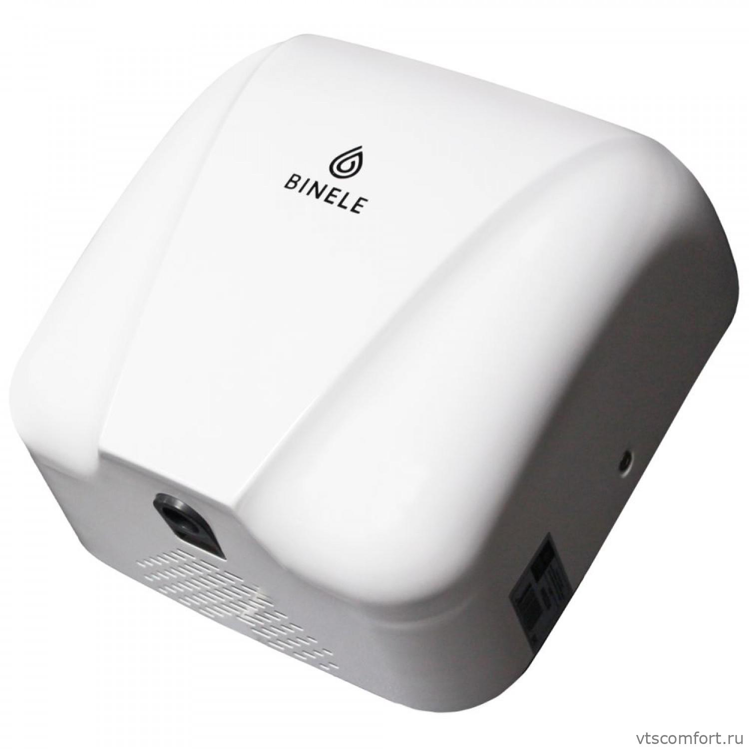 Фото Сушилка для рук высокоскоростная Binele HH02SW rSpeed сталь белая Изображение Сушилка для рук высокоскоростная Binele HH02SW rSpeed сталь белая