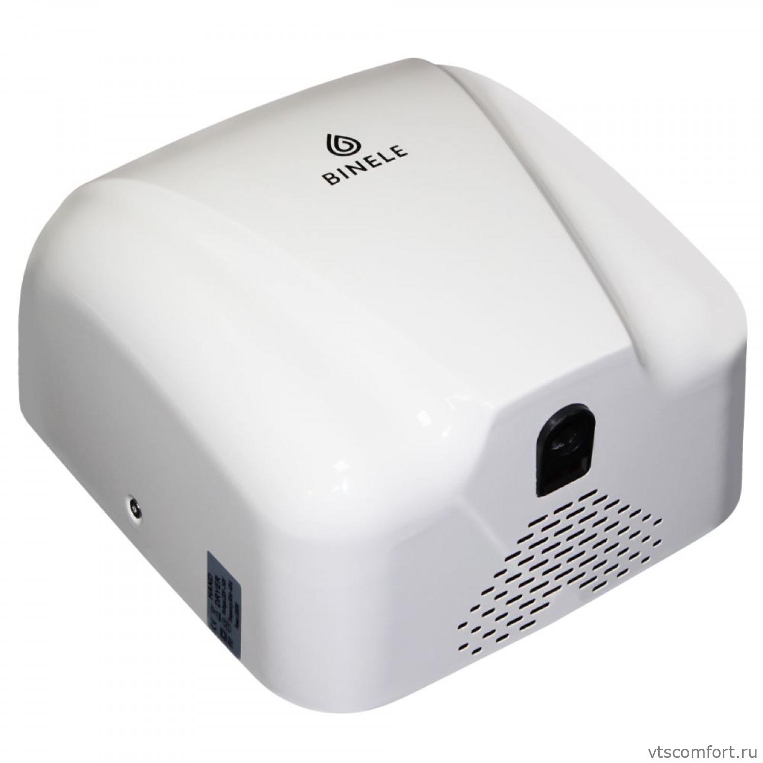 Фото Сушилка для рук высокоскоростная Binele HH02SW rSpeed сталь белая Изображение Сушилка для рук высокоскоростная Binele HH02SW rSpeed сталь белая