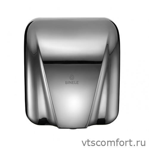 Фото Сушилка для рук высокоскоростная Binele HH02SM rSpeed полированная сталь Изображение Сушилка для рук высокоскоростная Binele HH02SM rSpeed полированная сталь