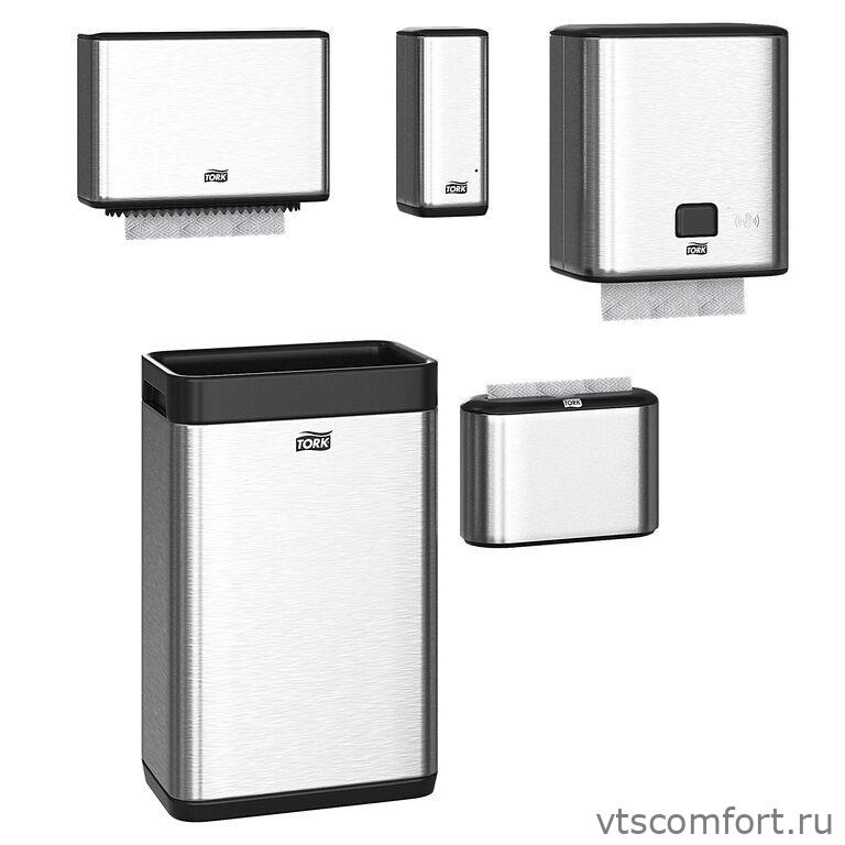 Фото TORK 460006 диспенсер для туалетной бумаги система T2 матовый металл Изображение TORK 460006 диспенсер для туалетной бумаги система T2 матовый металл