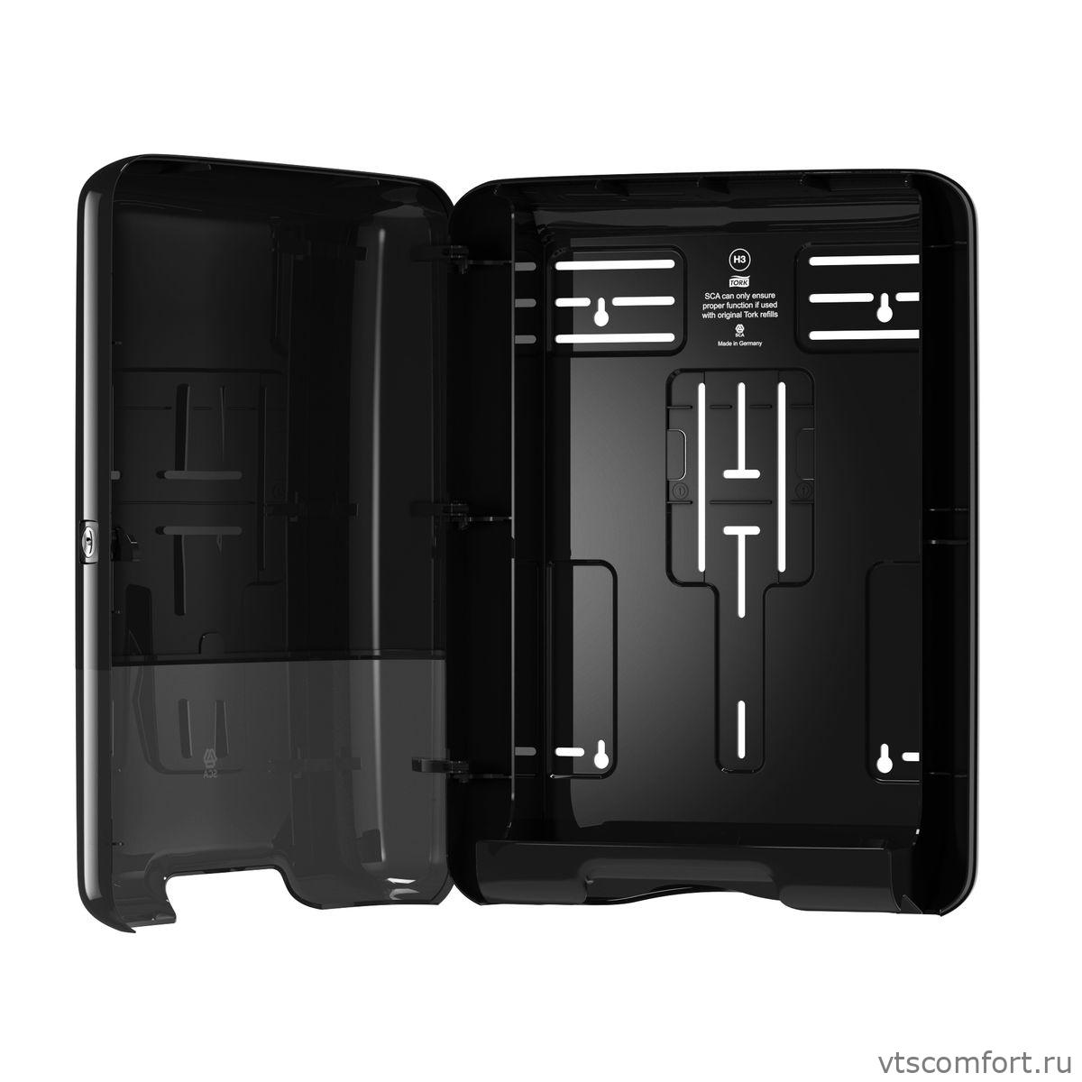 Фото Tork 553008 диспенсер для полотенец Система H3 сложения Singlefold ZZ и С Изображение Tork 553008 диспенсер для полотенец Система H3 сложения Singlefold ZZ и С