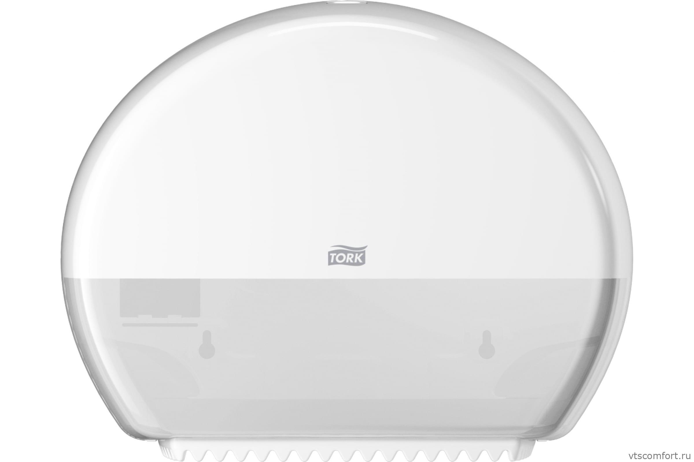 Фото TORK 555000 диспенсер для туалетной бумаги система T2 Изображение TORK 555000 диспенсер для туалетной бумаги система T2