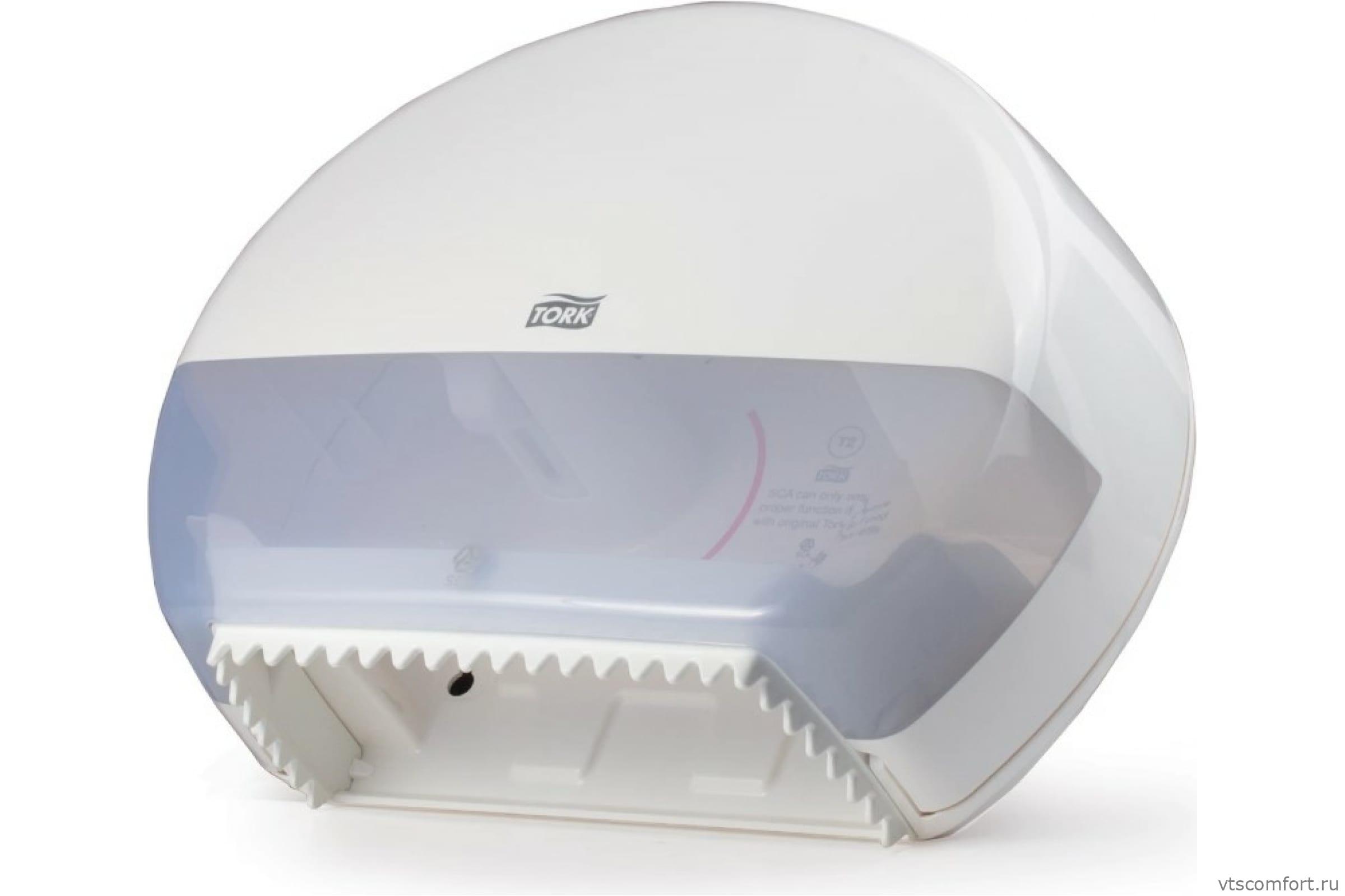 Фото TORK 555000 диспенсер для туалетной бумаги система T2 Изображение TORK 555000 диспенсер для туалетной бумаги система T2