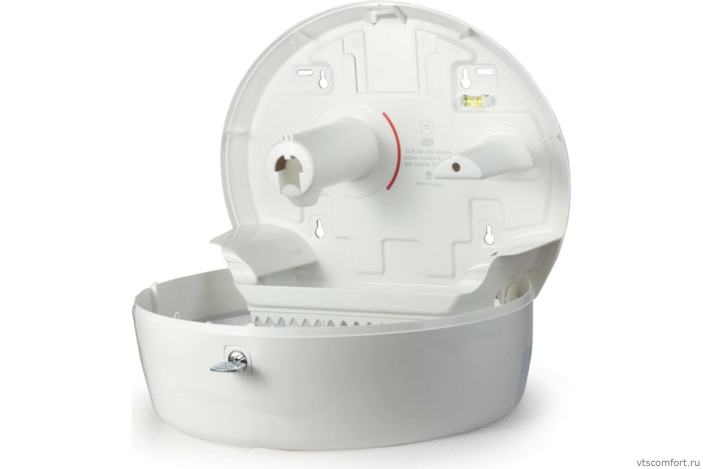 Фото TORK 555000 диспенсер для туалетной бумаги система T2 Изображение TORK 555000 диспенсер для туалетной бумаги система T2