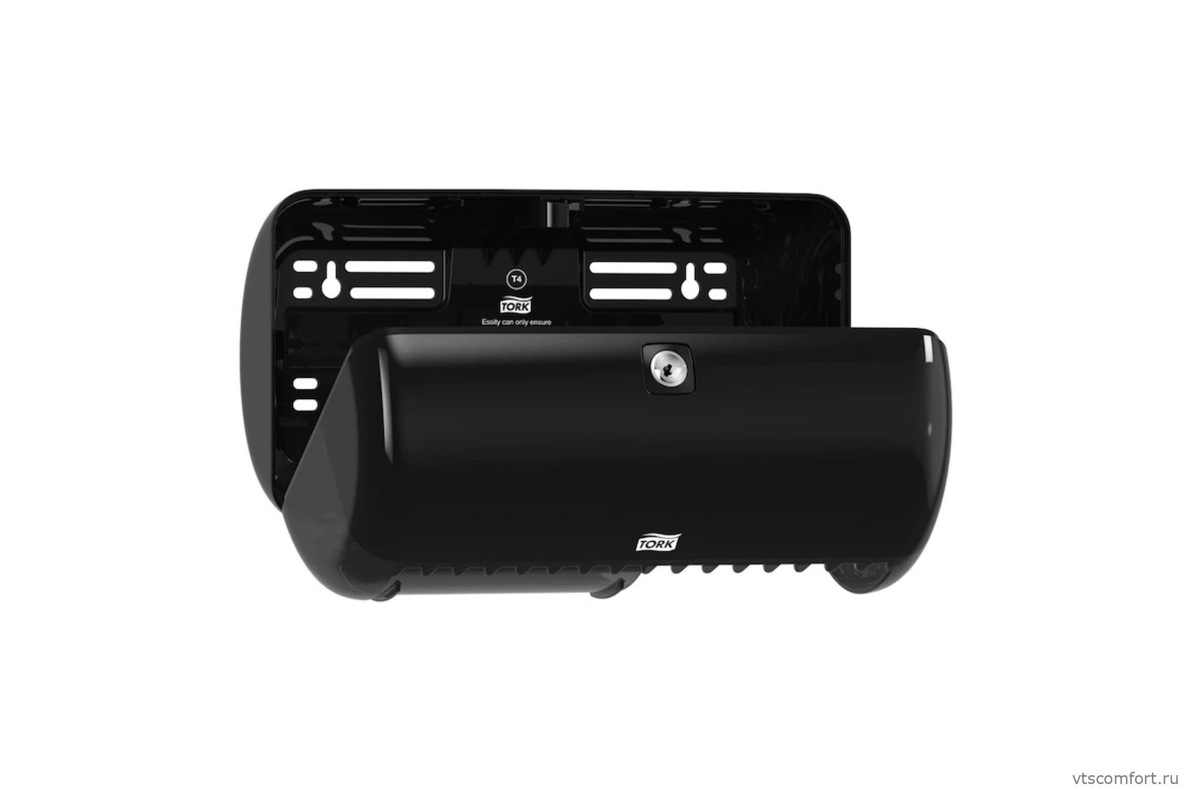 Фото TORK 557008 диспенсер для туалетной бумаги Система T4 для двух рулонов Изображение TORK 557008 диспенсер для туалетной бумаги Система T4 для двух рулонов