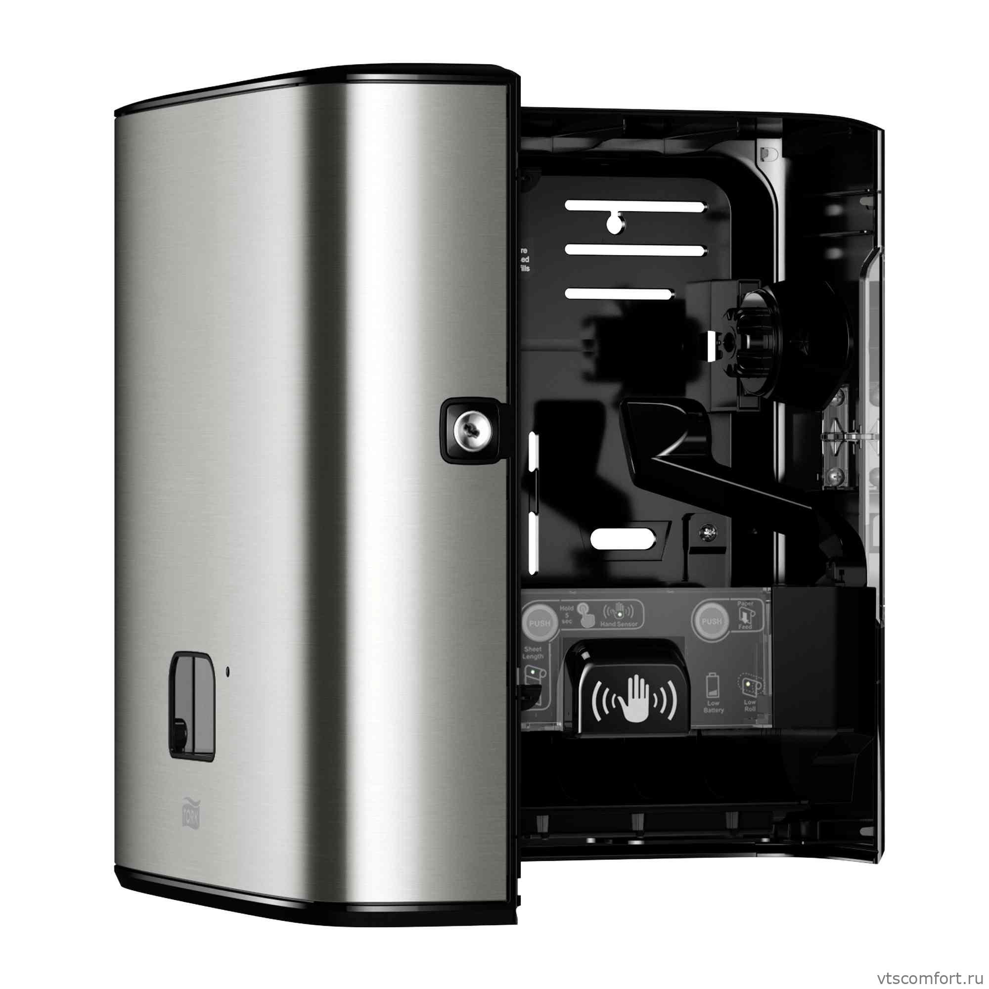 Фото Tork Matic 460001 диспенсер для полотенец Система H1 рулоны Автоматический Изображение Tork Matic 460001 диспенсер для полотенец Система H1 рулоны Автоматический