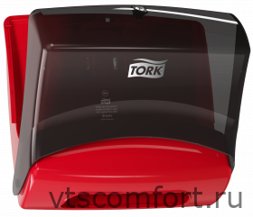 Фото Tork Performance 654008 диспенсер для протирочных материалов Система W4 в салфетках Изображение Tork Performance 654008 диспенсер для протирочных материалов Система W4 в салфетках
