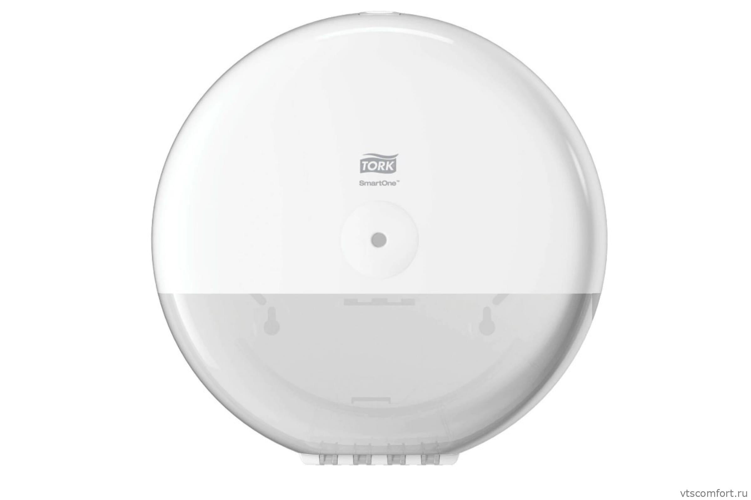 Фото TORK SmartOne® 680000 диспенсер для рулонной туалетной бумаги система T8 Изображение TORK SmartOne® 680000 диспенсер для рулонной туалетной бумаги система T8