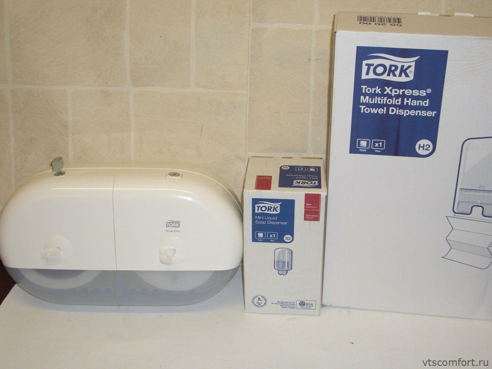 Фото TORK SmartOne® 682000 диспенсер для рулонной туалетной бумаги система T9 двойной Изображение TORK SmartOne® 682000 диспенсер для рулонной туалетной бумаги система T9 двойной