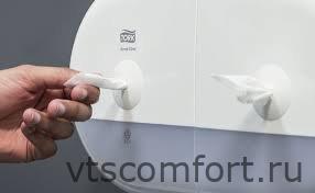 Фото TORK SmartOne® 682000 диспенсер для рулонной туалетной бумаги система T9 двойной Изображение TORK SmartOne® 682000 диспенсер для рулонной туалетной бумаги система T9 двойной