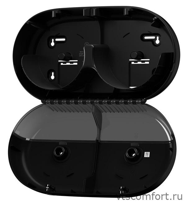 Фото TORK SmartOne® 682008 диспенсер для рулонной туалетной бумаги система T9 двойной Изображение TORK SmartOne® 682008 диспенсер для рулонной туалетной бумаги система T9 двойной