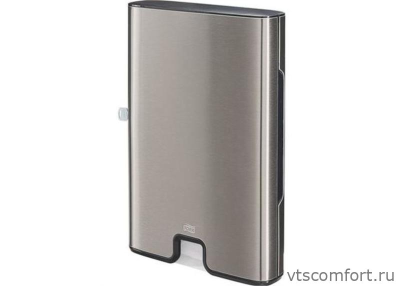 Фото Tork Xpress 460004 диспенсер для полотенец Система H2 сложения Multifold металл Изображение Tork Xpress 460004 диспенсер для полотенец Система H2 сложения Multifold металл