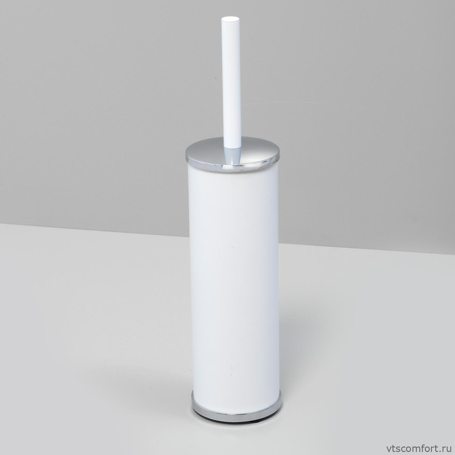 Фото WasserKraft K-1027WHITE Щетка для унитаза напольная Изображение WasserKraft K-1027WHITE Щетка для унитаза напольная