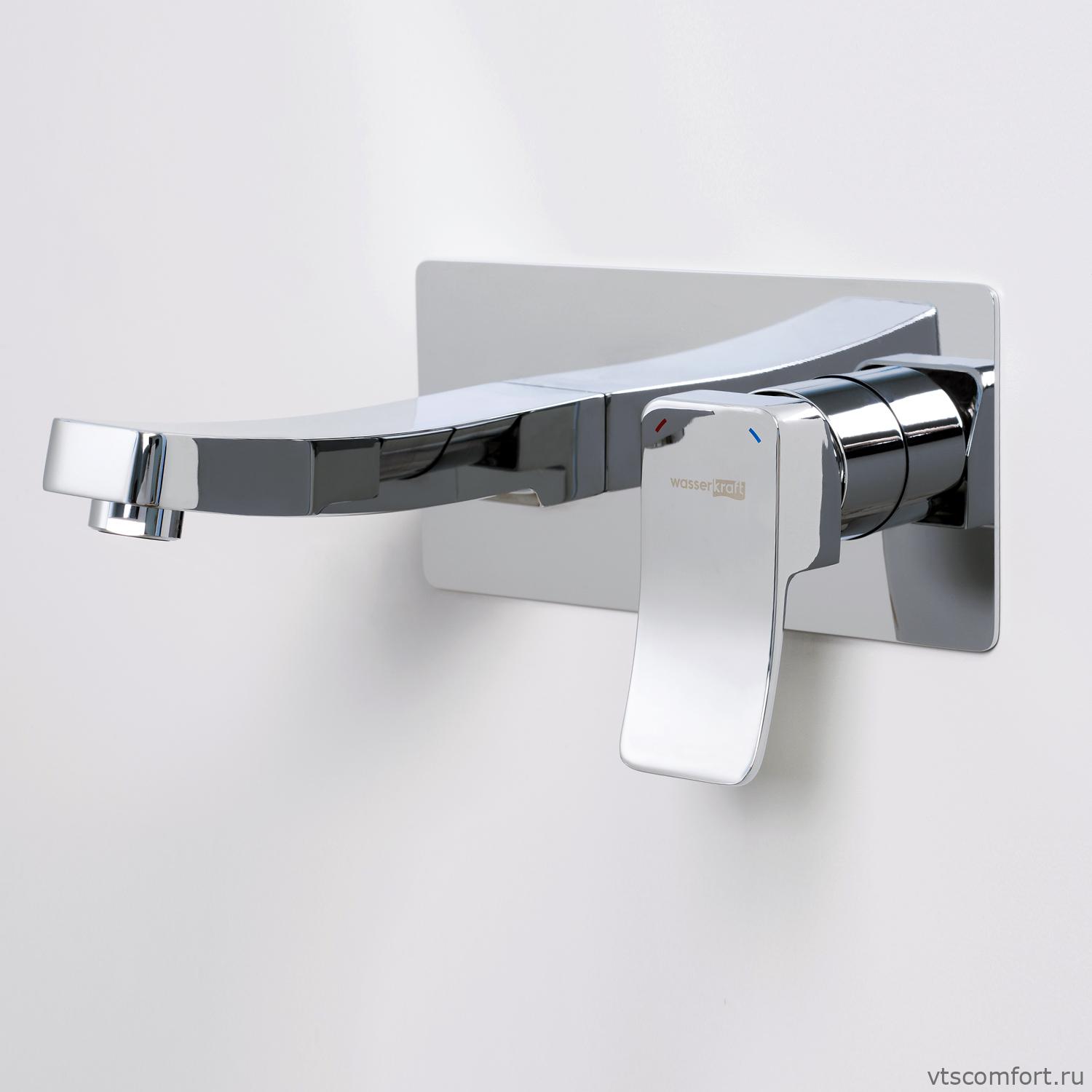 Фото WasserKraft Aller 10630 Встраиваемый смеситель для раковины Изображение WasserKraft Aller 10630 Встраиваемый смеситель для раковины