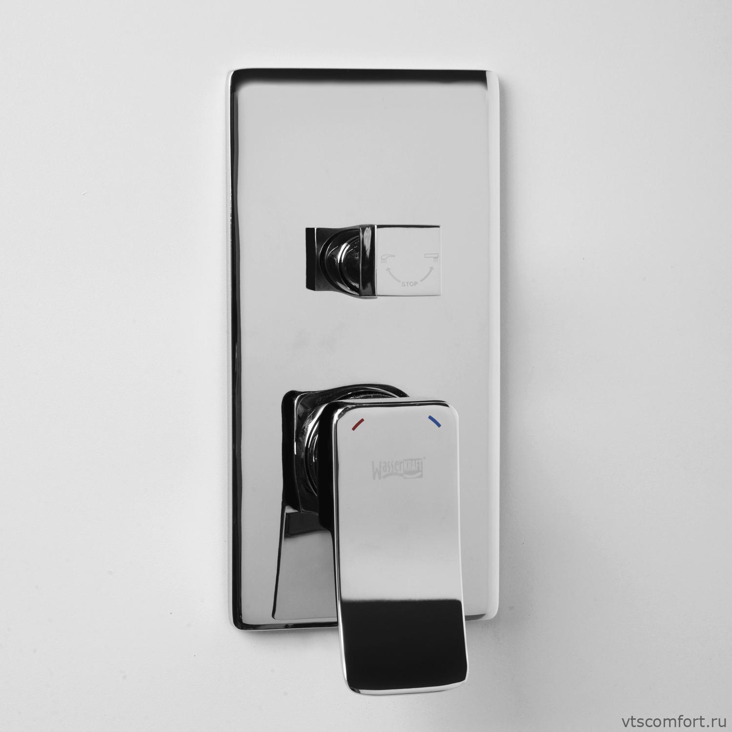 Фото WasserKraft Aller 10641 Смеситель для ванны и душа Изображение WasserKraft Aller 10641 Смеситель для ванны и душа