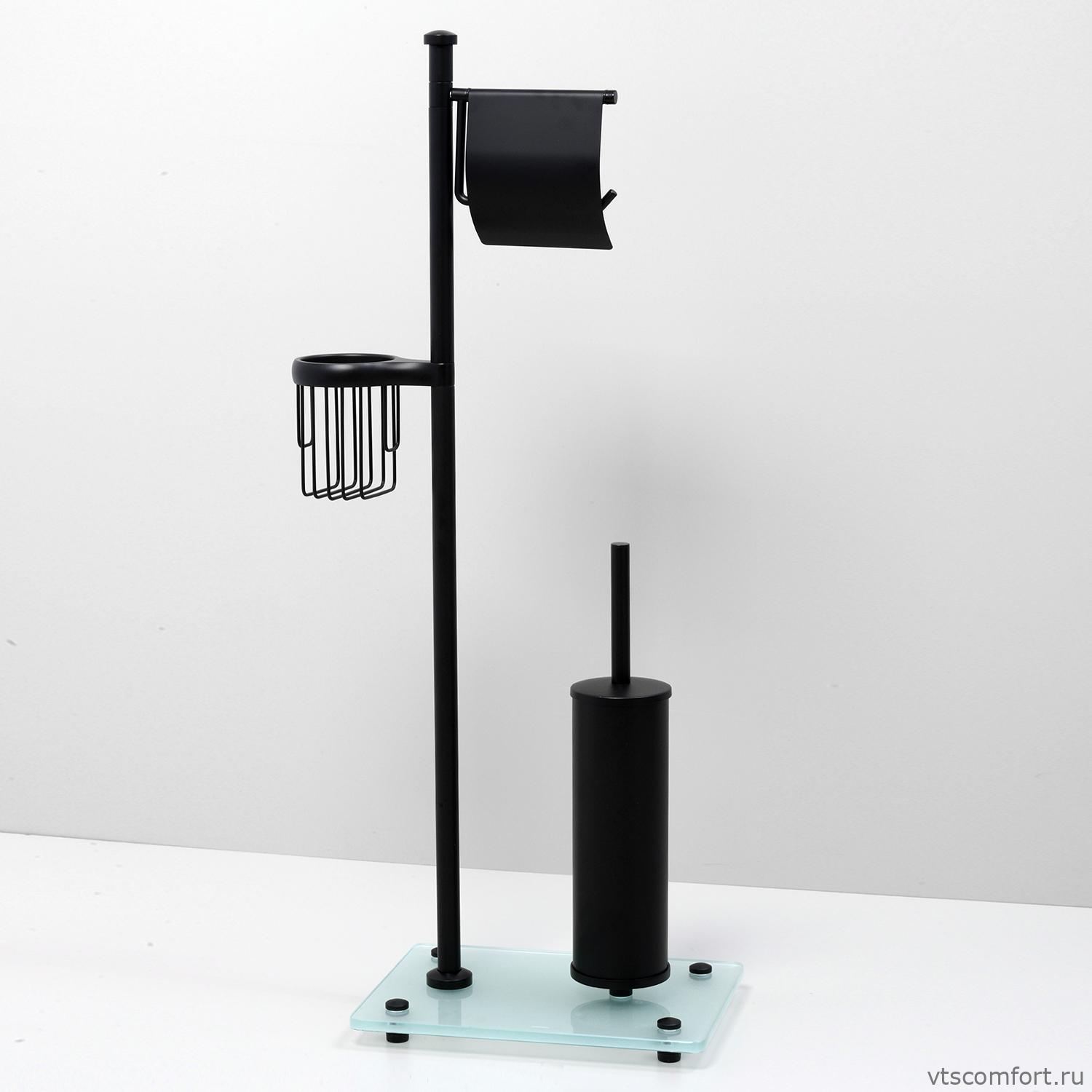 Фото WasserKraft K-1264BLACK Комбинированная напольная стойка Изображение WasserKraft K-1264BLACK Комбинированная напольная стойка