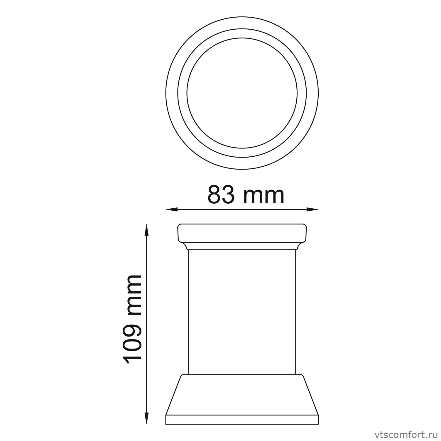 Фото WasserKraft Donau K-2428 Стакан для зубных щеток Изображение WasserKraft Donau K-2428 Стакан для зубных щеток