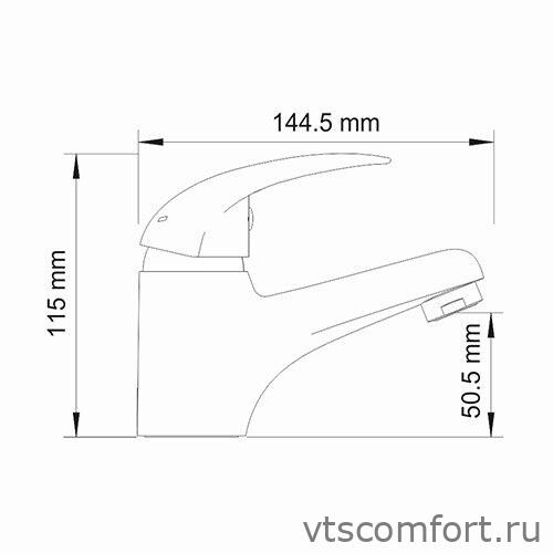 Фото WasserKraft Isen 2603 Смеситель для умывальника Изображение WasserKraft Isen 2603 Смеситель для умывальника