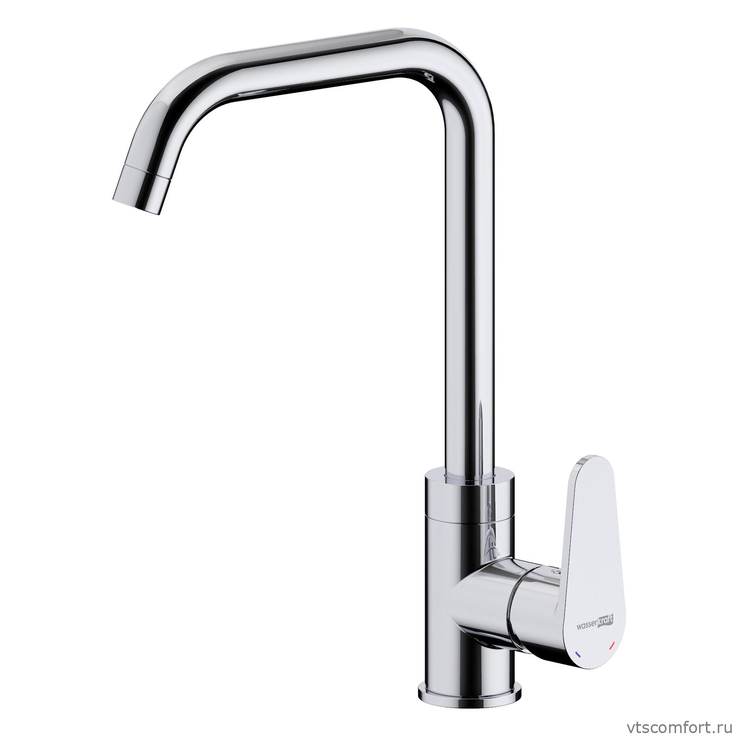 Фото WasserKraft Alz 28807 Смеситель для кухни Изображение WasserKraft Alz 28807 Смеситель для кухни