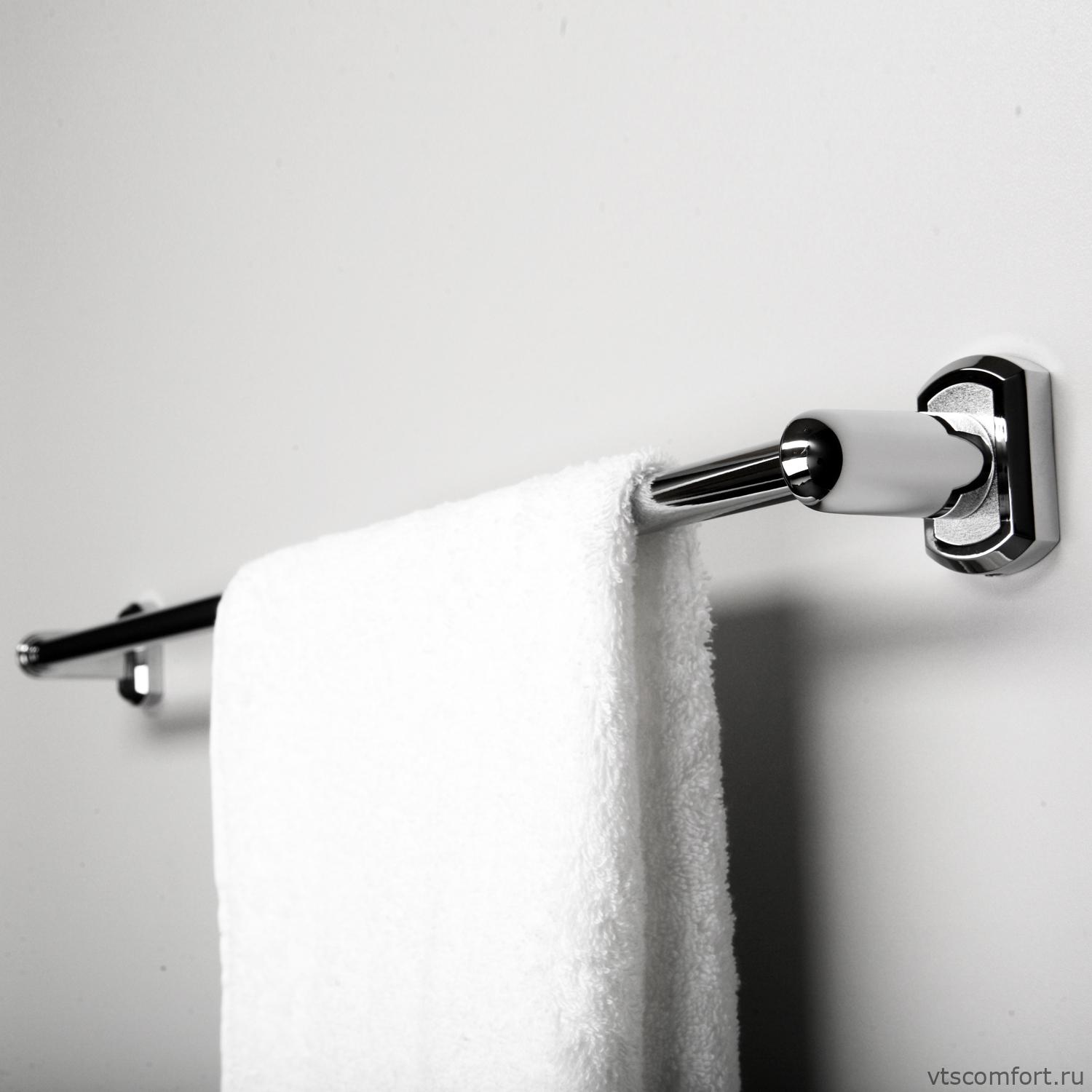 Фото WasserKraft Oder K-3030 Держатель полотенец одинарный Изображение WasserKraft Oder K-3030 Держатель полотенец одинарный