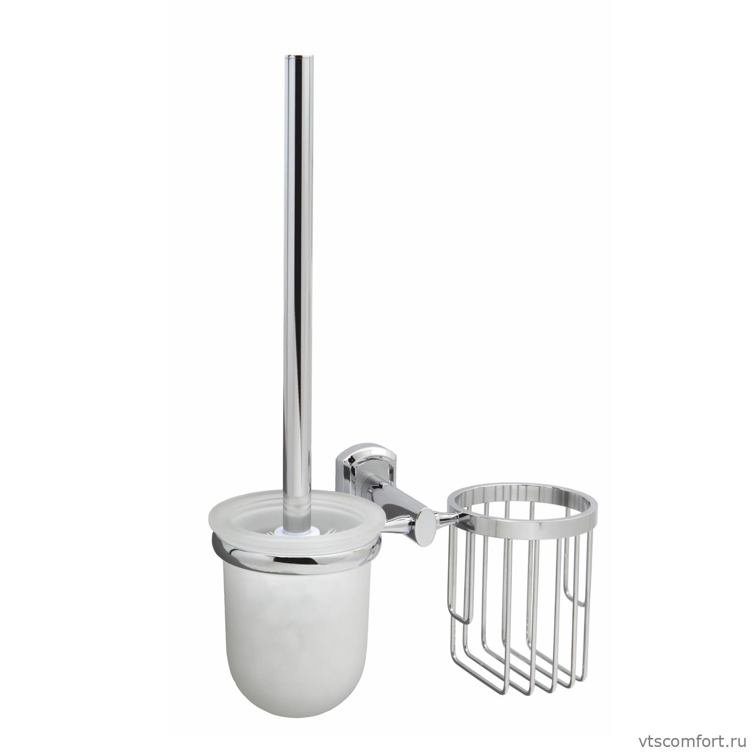 Фото WasserKraft Oder K-3035 Держатель освежителя и щетки для унитаза Изображение WasserKraft Oder K-3035 Держатель освежителя и щетки для унитаза