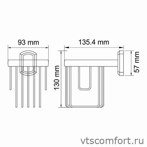 Фото WasserKraft Oder K-3045 Держатель освежителя воздуха Изображение WasserKraft Oder K-3045 Держатель освежителя воздуха