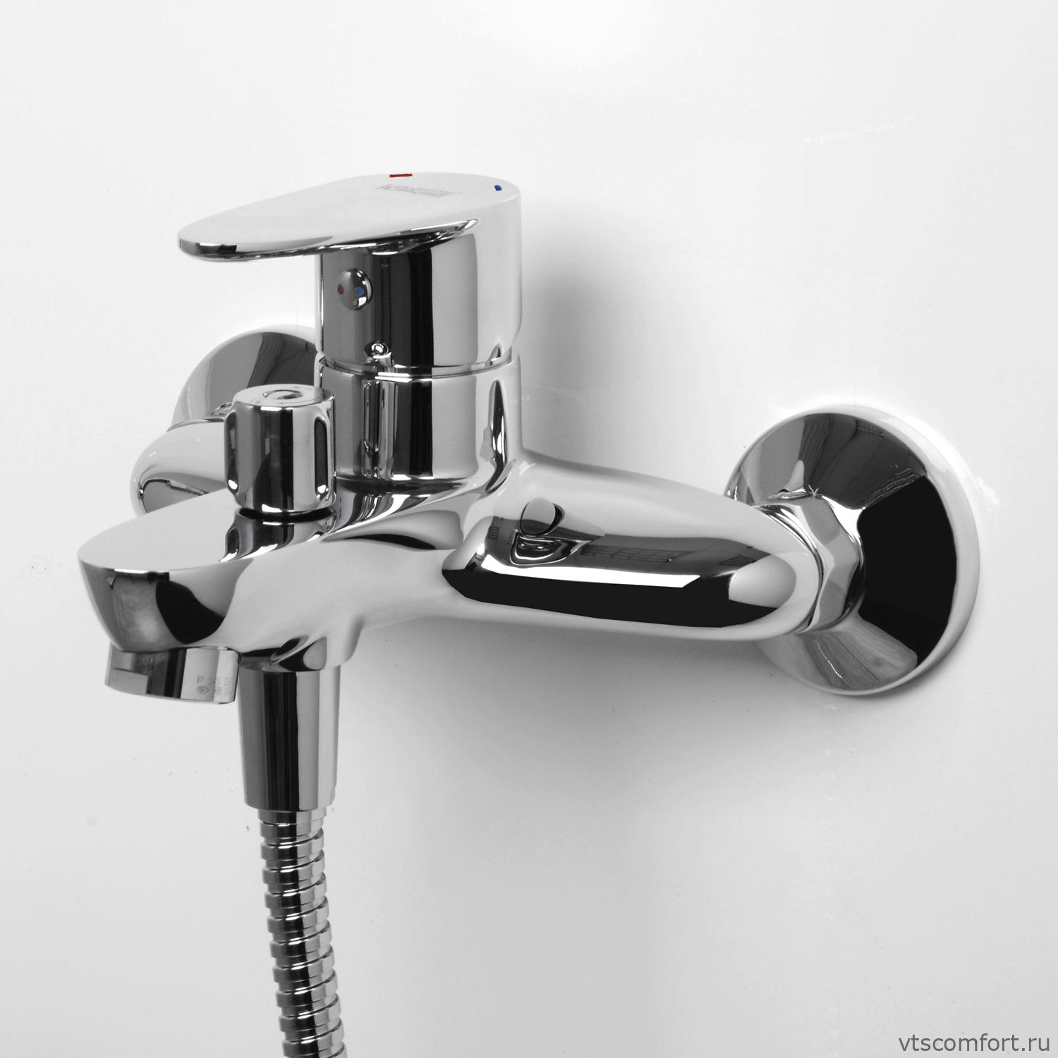 Фото WasserKraft Leine 3501 Смеситель для ванны с коротким изливом Изображение WasserKraft Leine 3501 Смеситель для ванны с коротким изливом