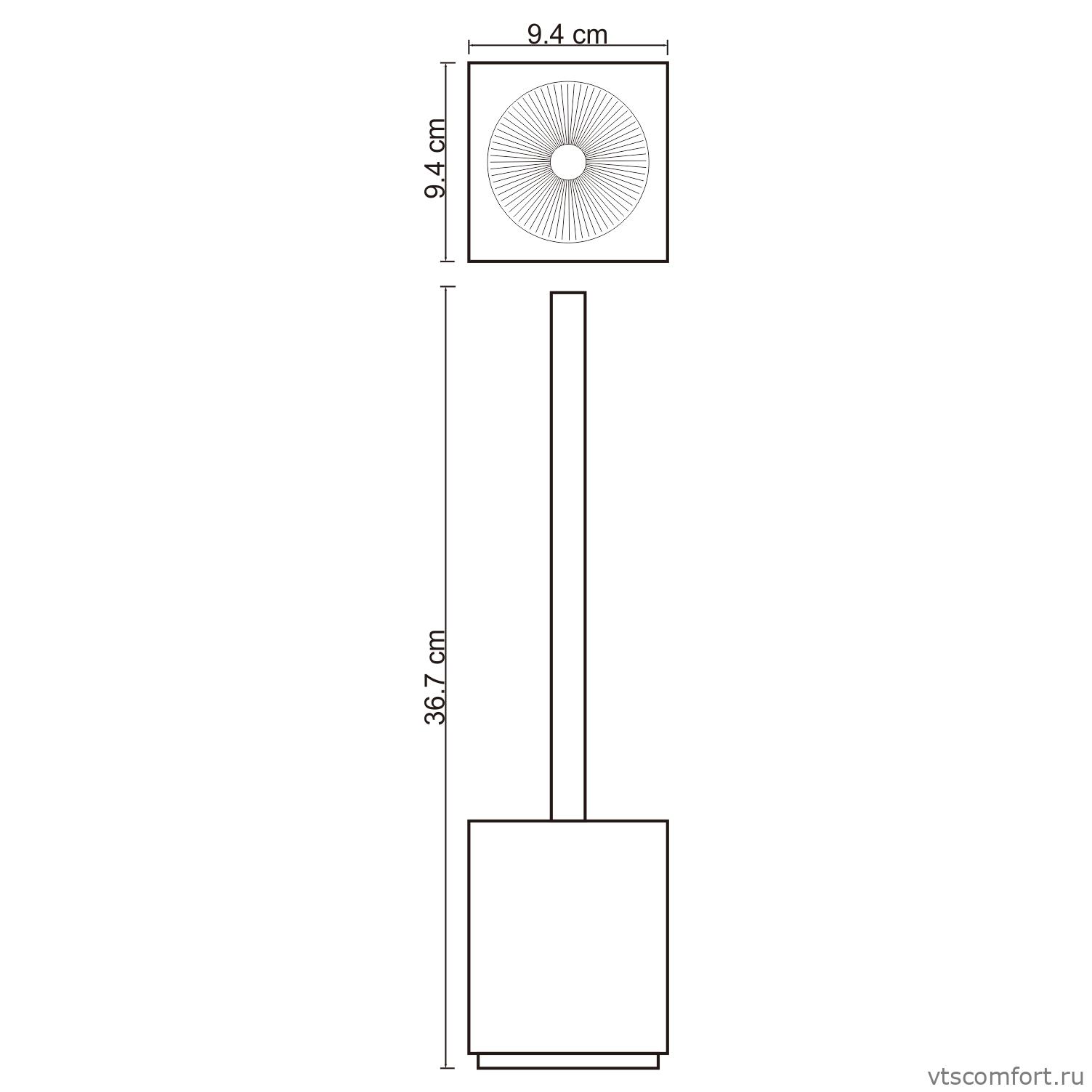 Фото WasserKraft Leine K-3827 Щетка для унитаза Изображение WasserKraft Leine K-3827 Щетка для унитаза
