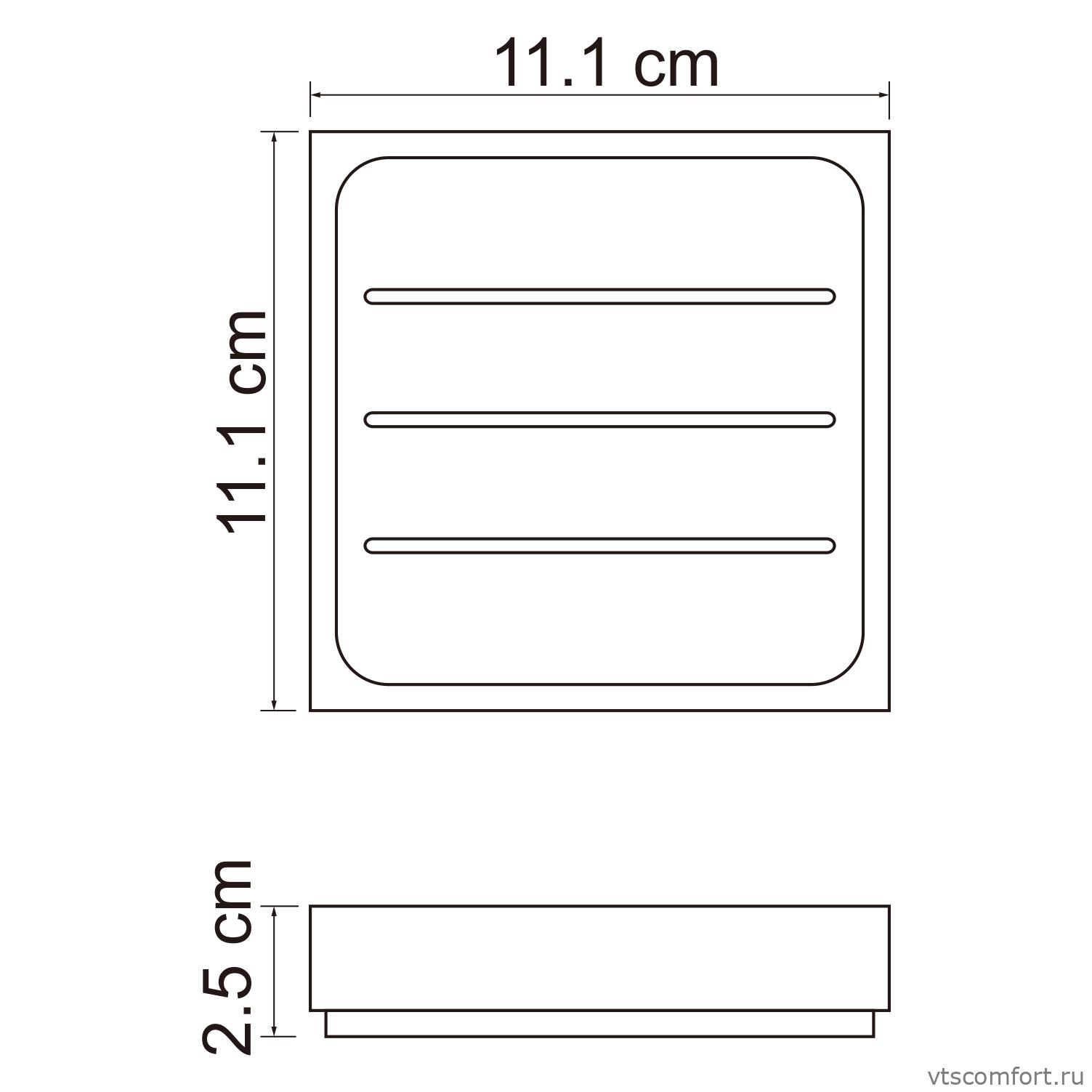Фото WasserKraft Leine K-3829 Мыльница Изображение WasserKraft Leine K-3829 Мыльница