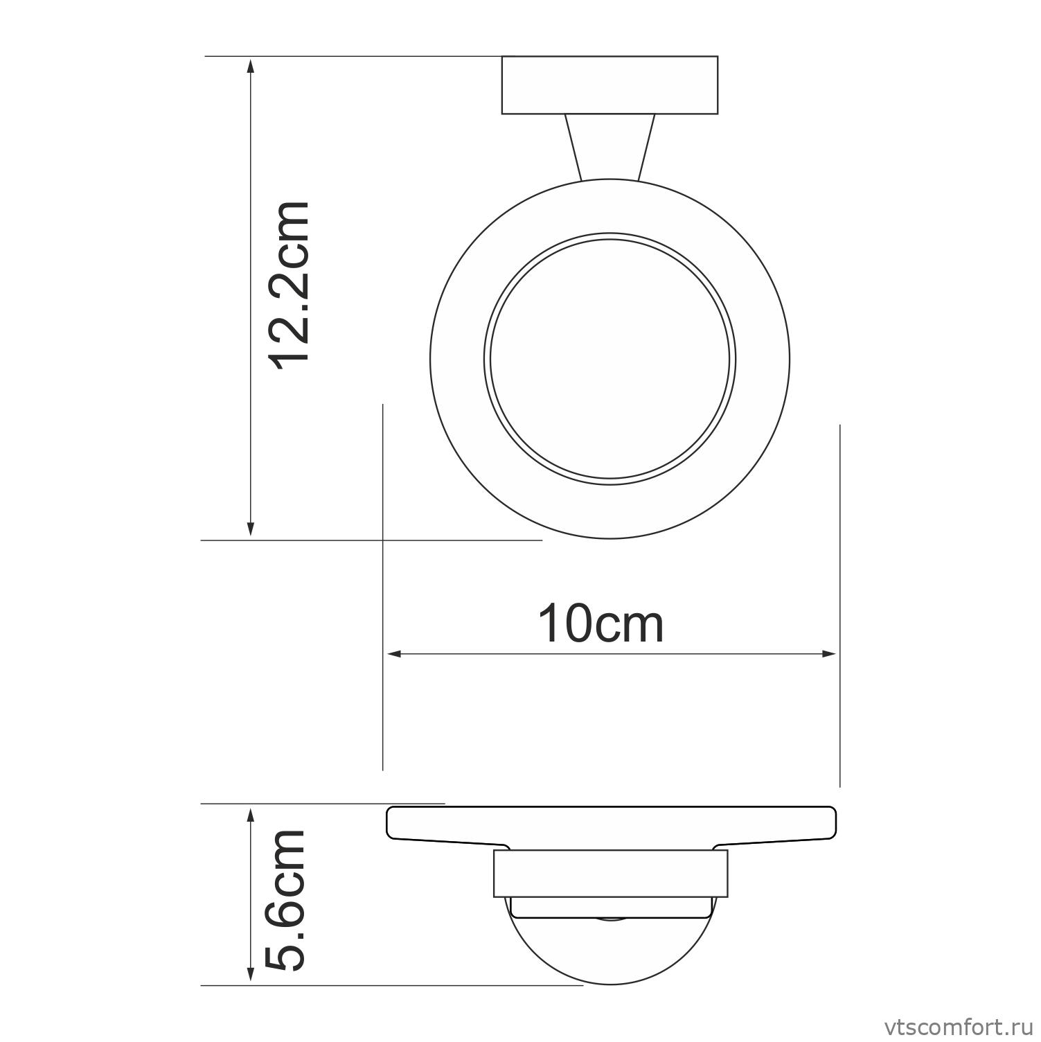Фото WasserKraft Isen K-4029 Мыльница Изображение WasserKraft Isen K-4029 Мыльница